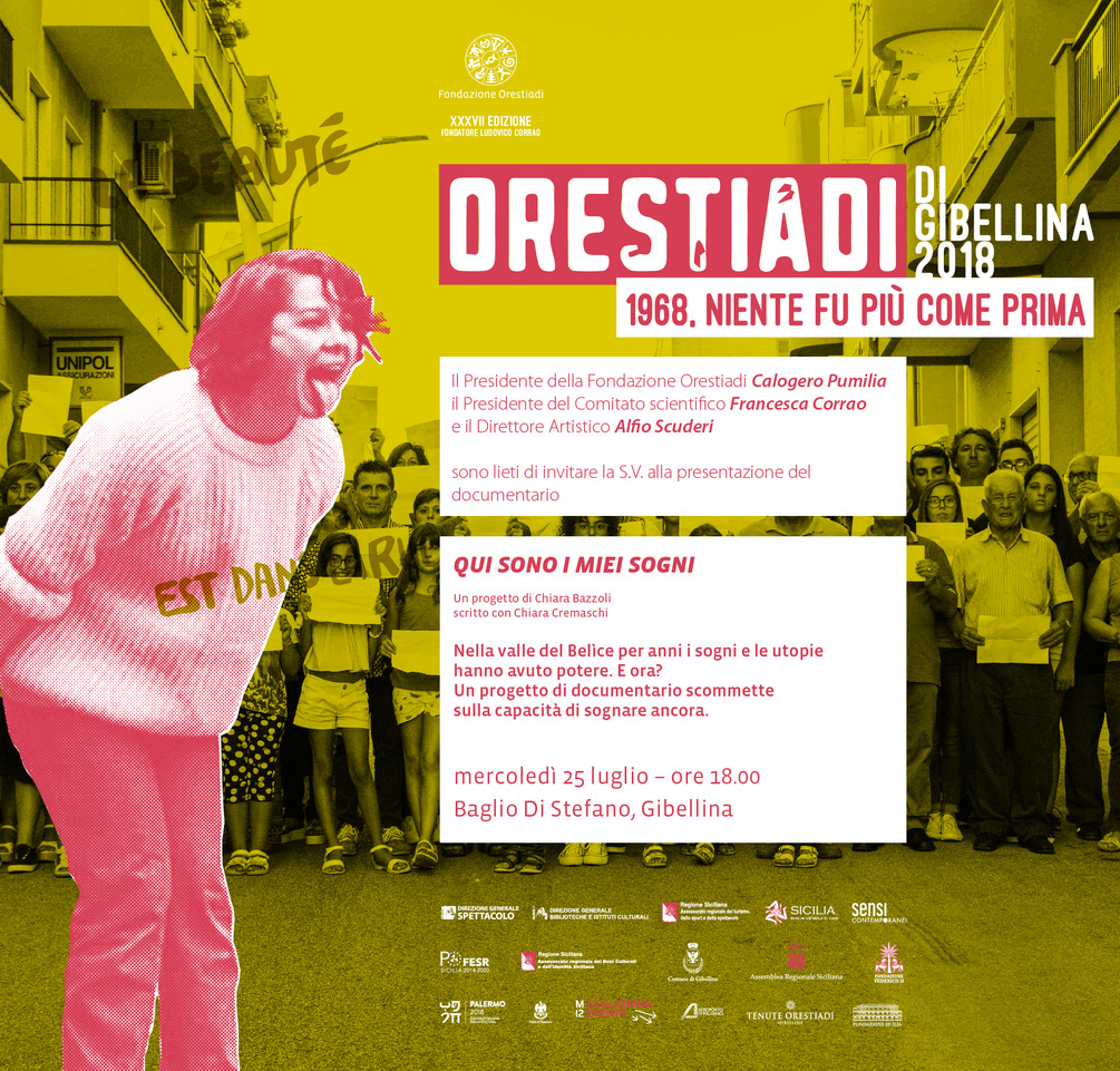Presentazione alle Orestiadi di Gibellina, 2018