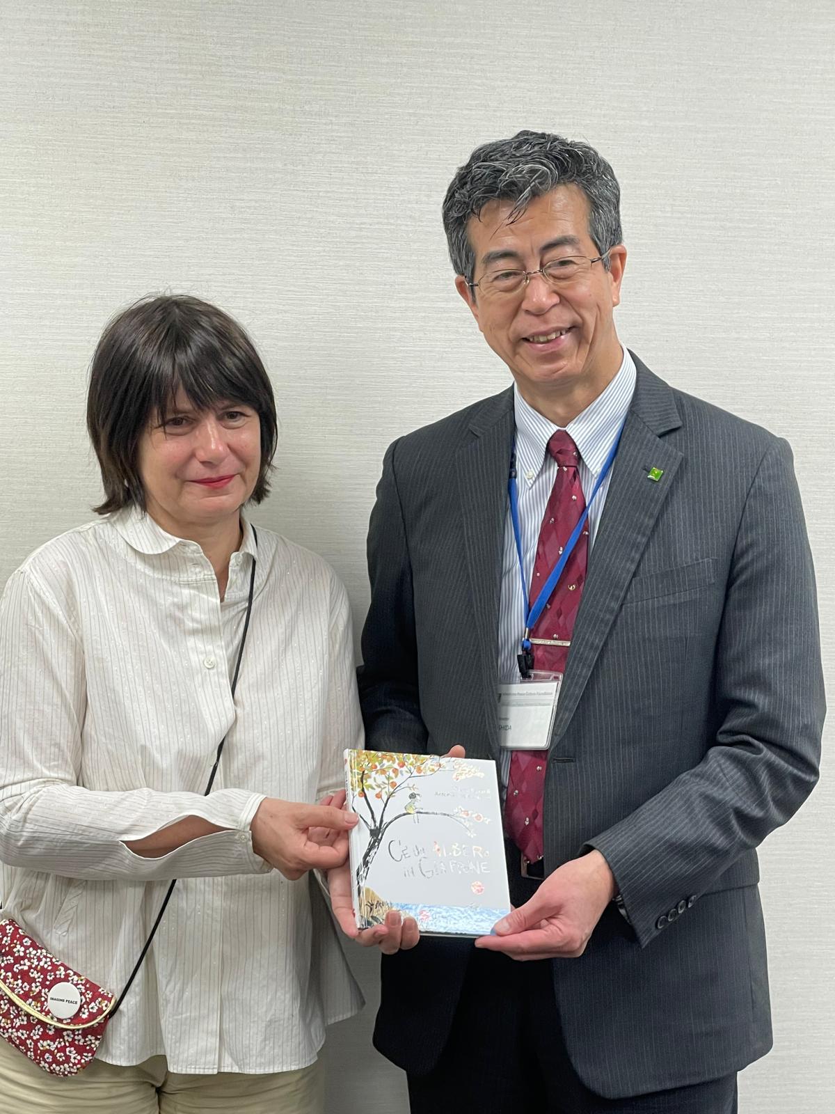 Incontro di presentazione del libro con Yoshifumi Ishida, direttore del Museo della Pace di Hiroshima